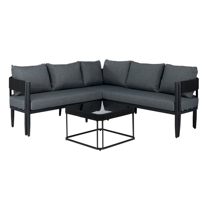 Outdoor 12 - Piece Conversation Set, Gray