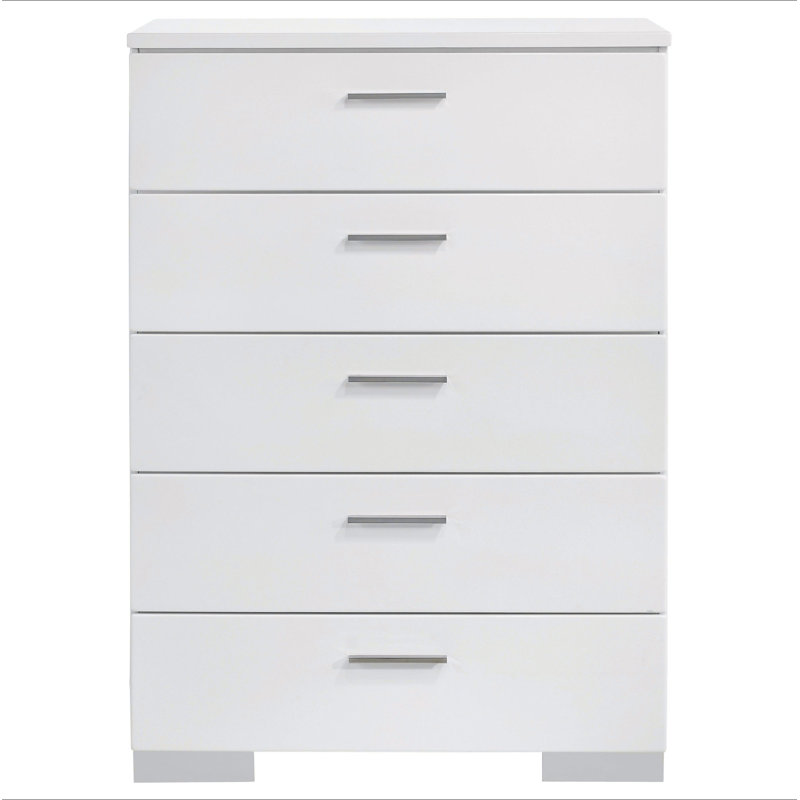 Commode de chambre 5 tiroirs Dulcey