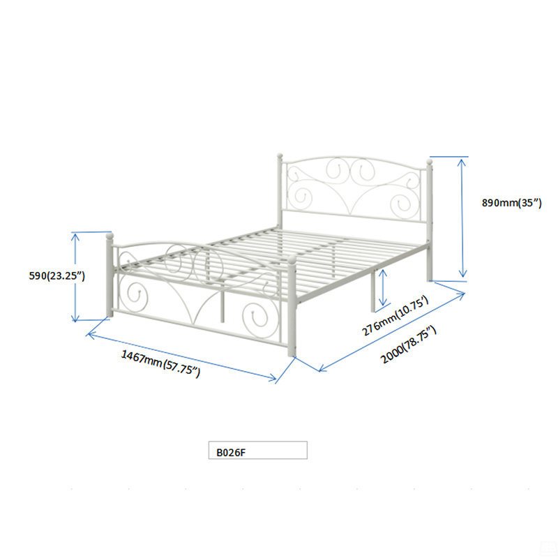 Full  Metal Bed
