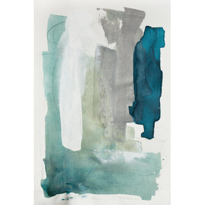 Seaglass III - Wrapped Canvas Painting