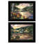 Art mural encadré 2 pièces Lakefront-933281433