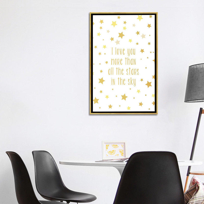 No Subject, Gold Framed Canvas, 40" H x 26" W x 1.5" D