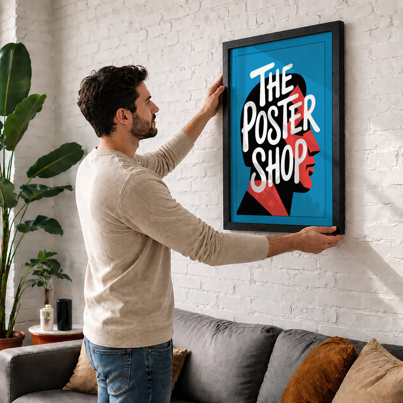 The Poster Shop Modern - Print, Black, A4 - 29.7 x 21.0 cm