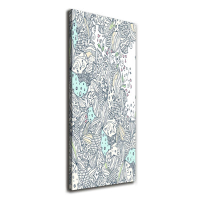 Floral - Wrapped Canvas Print