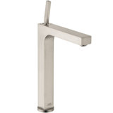 AXOR Citterio Vessel Sink Bathroom Faucet with Drain Assembly