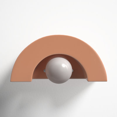 Payam Single Light Dimmable Demilune Sconce