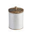 Ensemble de 2 pots en bois de manguier