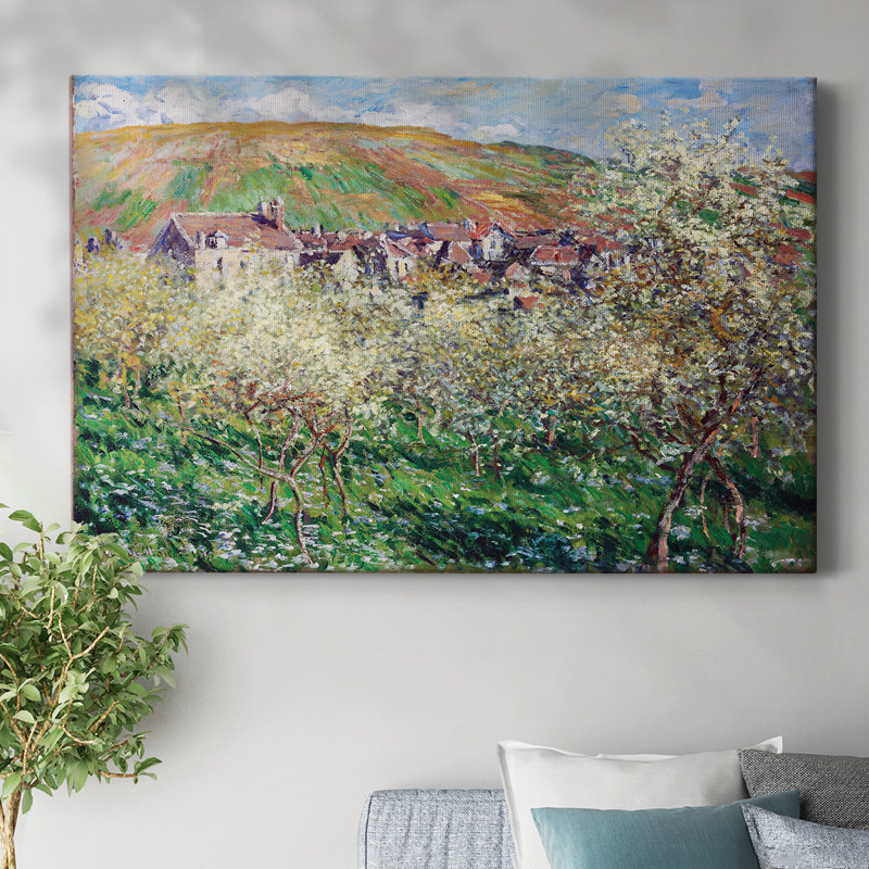 Monet - Toile tendue avec châssis, H 12 po x l 18 po