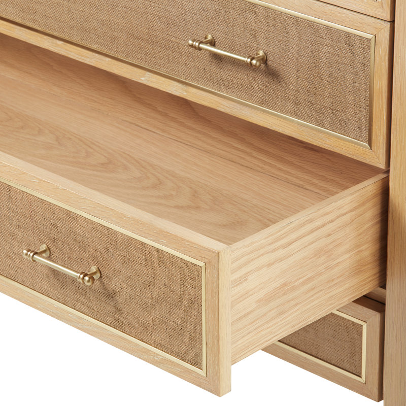 Paulina 12 - Drawer Dresser, Natural