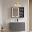 Éclairage de meuble-lavabo à intensité variable avec abat-jour transparent-1619078469