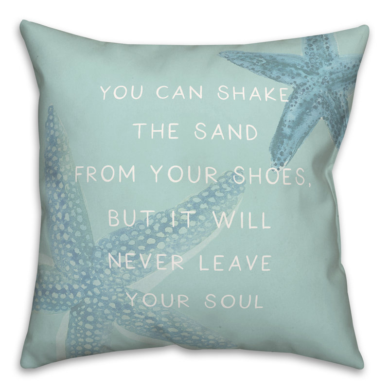 Reversible Throw Pillow, 18" x 18"