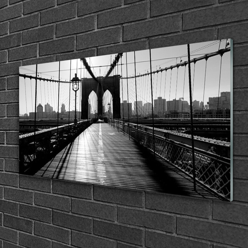 Bridge Architecture - Unframed Photograph on Glass