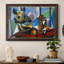 Nature morte avec crâne de taureau, 1939 - Pablo Picasso - Toile encadrée sur mesure-1677902299-1677902316-1677902324