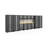 Bold Series 216-in W x 76.75-in H Steel Garage Storage System-32735592-32735593-32735594