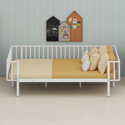 Metal Frame Daybed with Slat Support