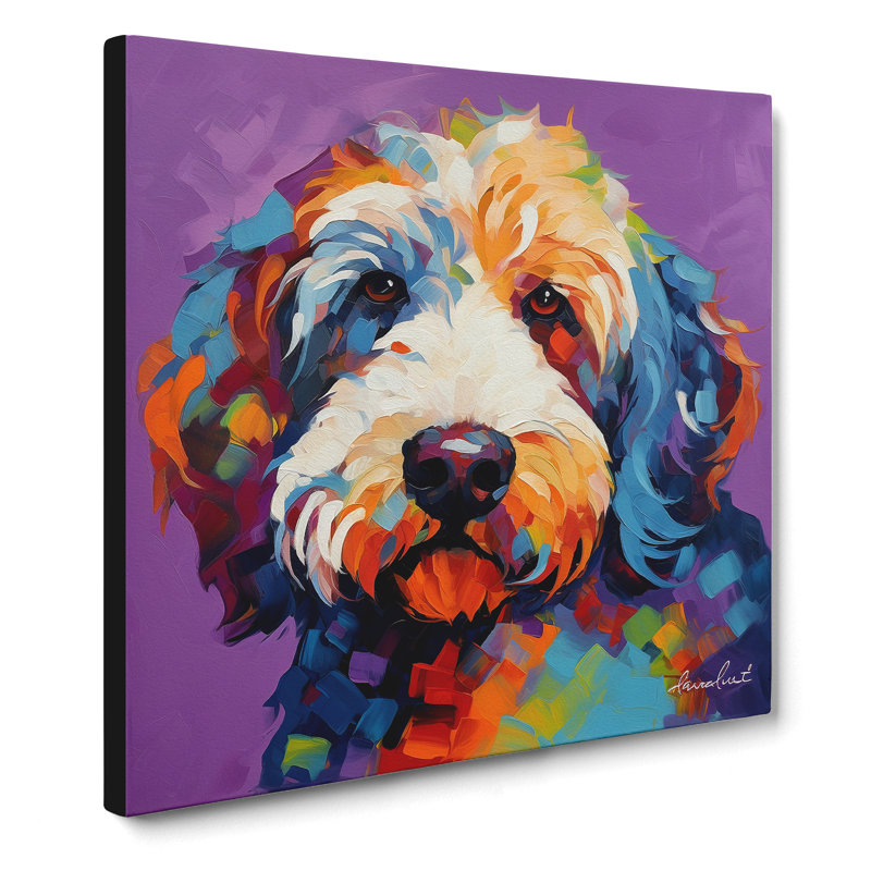 Labradoodle Fauvism No.2 - Print