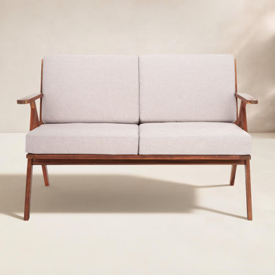 Jose 49.2'' Acacia Outdoor Bench