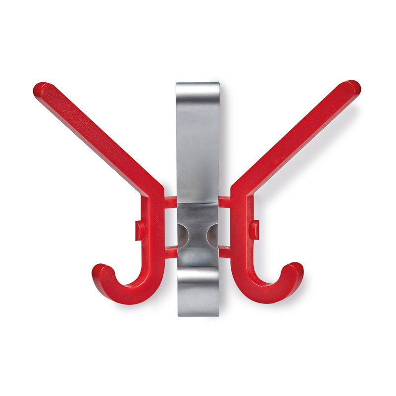 Tio Metal Wall Wall Hook, Rot