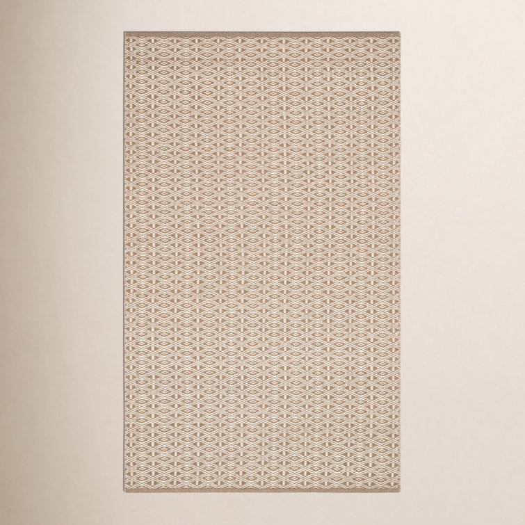 Bare Natural Handwoven Cotton Rug