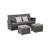 3 Piece Outdoor Wicker Conversation Set-1510713054
