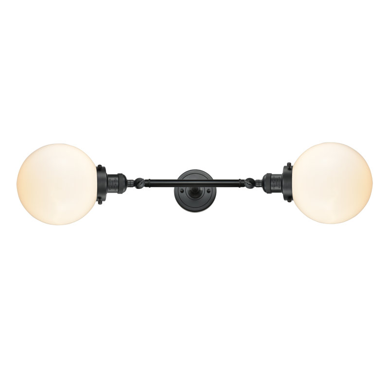 Barrigan 2 - Light Dimmable Vanity Light, LED, Matte Black, Matte White Cased