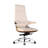 Silver Hight adjustable Faux Leather + Aluminium Alloy Office Chair-108510939