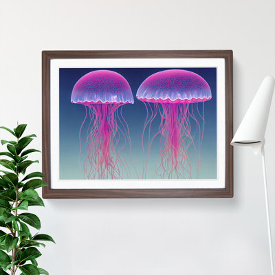 Jellyfish - Single Picture Frame Print