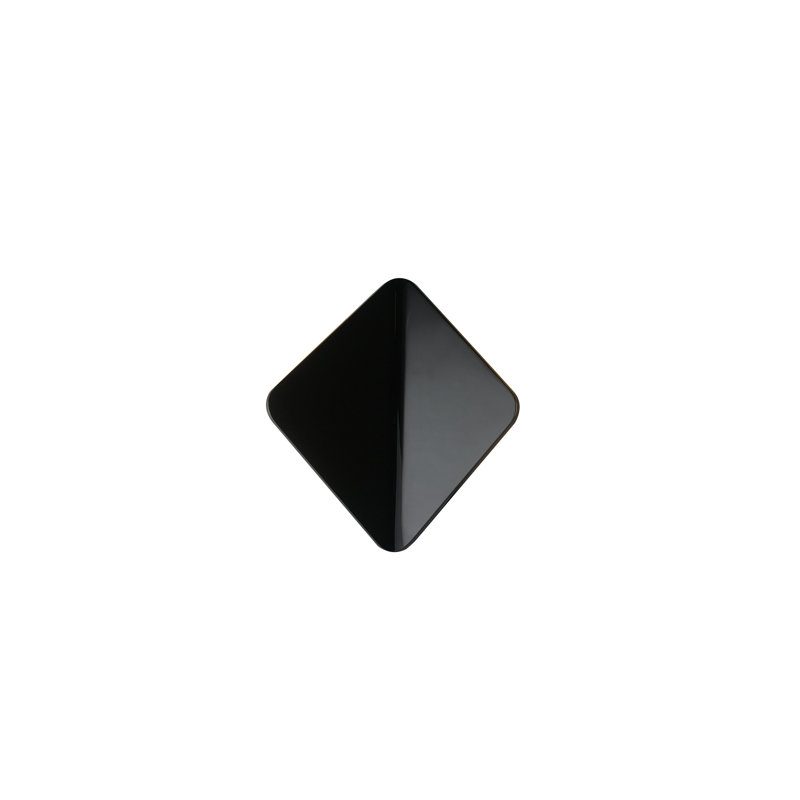 Aluminium LED Flush Mounted Sconce, Black
