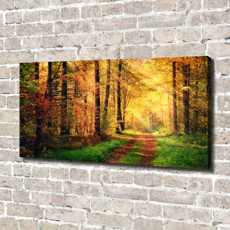 Autumn Forest - Wrapped Canvas Print