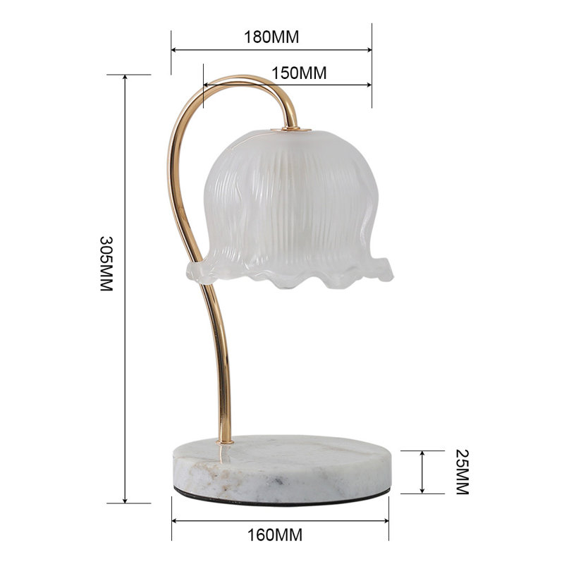 Bonneyside Marble Table Lamp