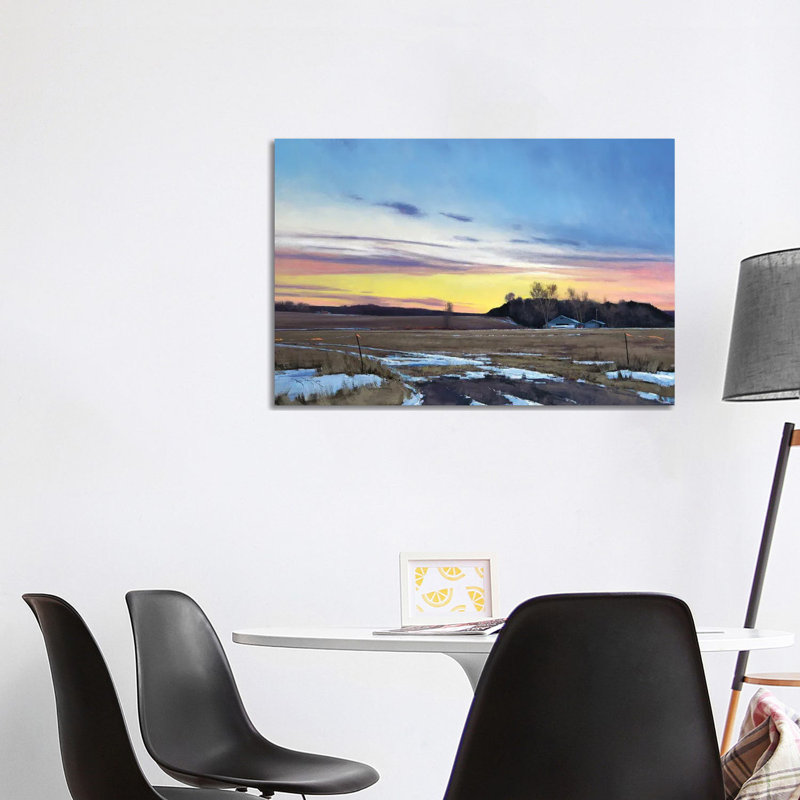 St Croix Valley Sunset by Ben Bauer - Wrapped Canvas Print, 101.6 cm H x 66.04 cm W x 1.91 cm D