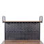 Étagère de cuisine durable avec porte, support pour micro-ondes et tablette de rangement utilitaire pour petits espaces