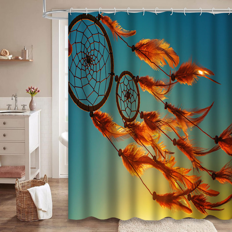 Rideau de douche Dream Catcher, L 72 po x l 84 po