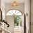 Clouden 12 in. Bohemian Rattan Semi Flush Mount-165719561-166537630