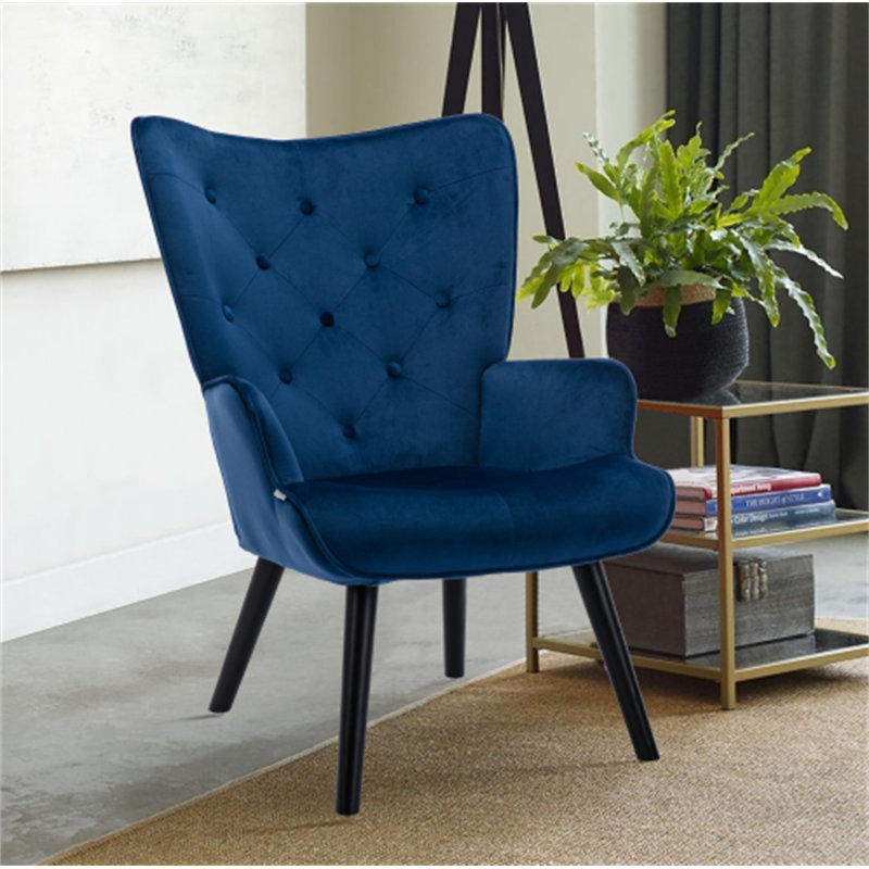 Chaise d'appoint salon / chambre à coucher, Marine