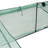Gulianna 9' x 3' x 2' Outdoor Mini Cloche Greenhouse with a Green Cover