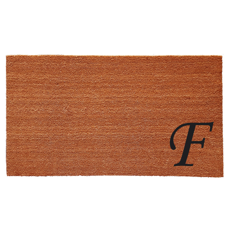 Tapis d'entrée antidérapant Zebrowski, Rectangle 2 pi x 3 pi, F
