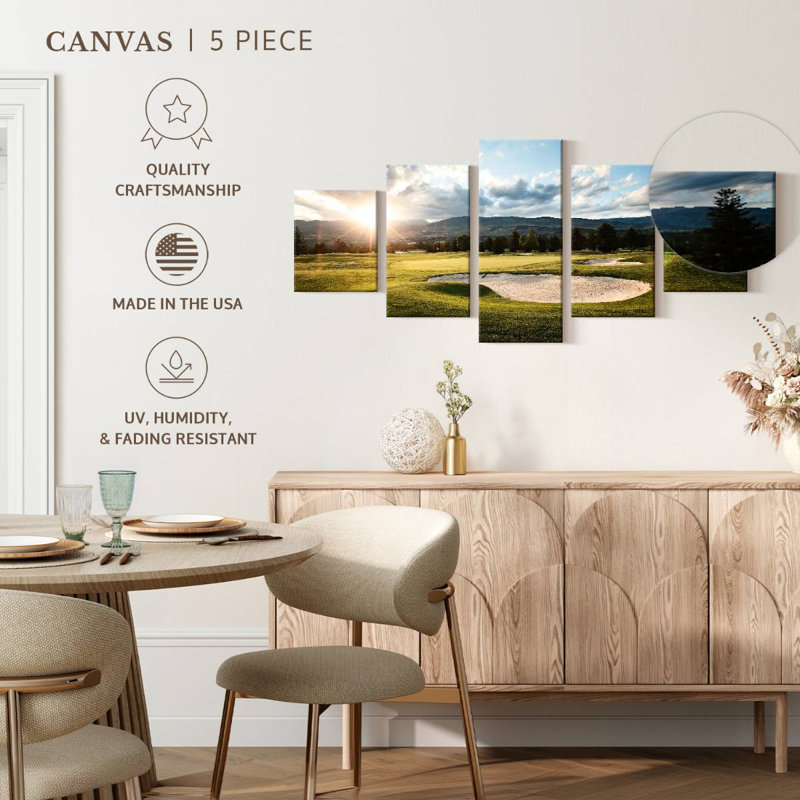 'Golf Sand Pit, 24" H x 55" W