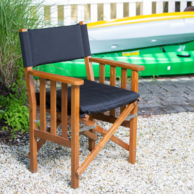 Hemmingway Premium Grade Teak Folding Director