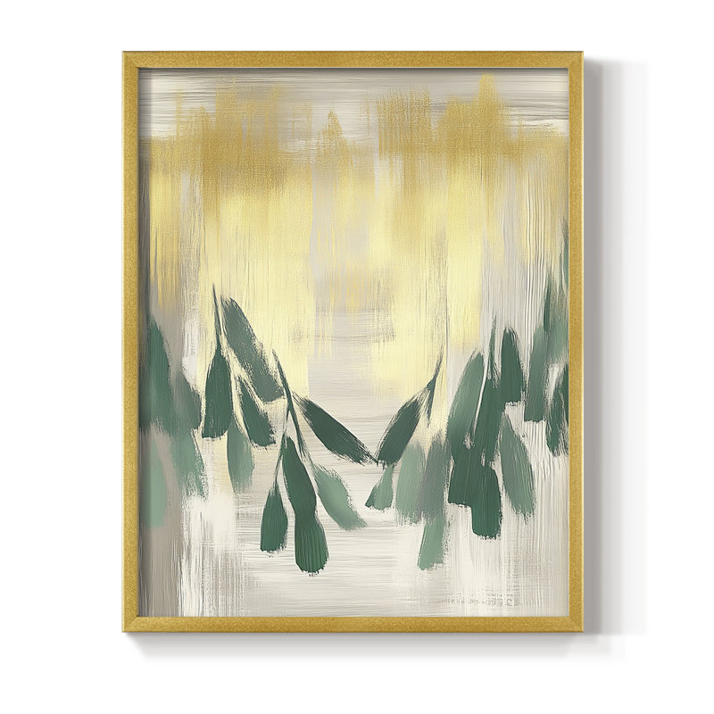 «Christmas Holiday Art», reproduction encadrée CCLI - Bois massif, H 15 po x l 12 po, Doré