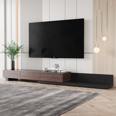 Kesort Extendable TV Stand for TVs up to 85'' with Storage Drawers