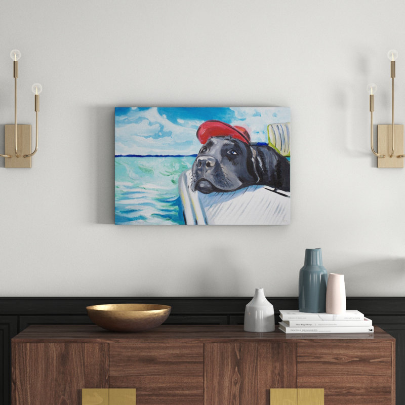 Sailing Lab by Eyre Tarney - Wrapped Canvas Print, 51cm H x 76cm W x 3.81cm D