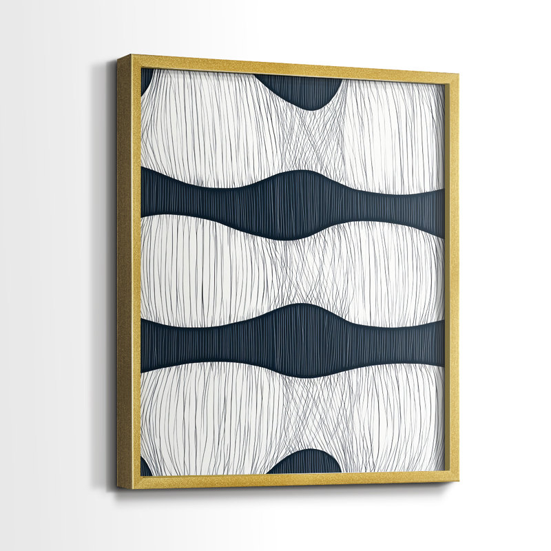 "ABSTRACT Series DCCVII" par J Paul, Or, H 21 po x l 17 po