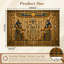 Papier peint adhésif auto-adhésif moderne pour la chambre à coucher, avec égyptien antique L 100 po x l 144 po Peel and Stick