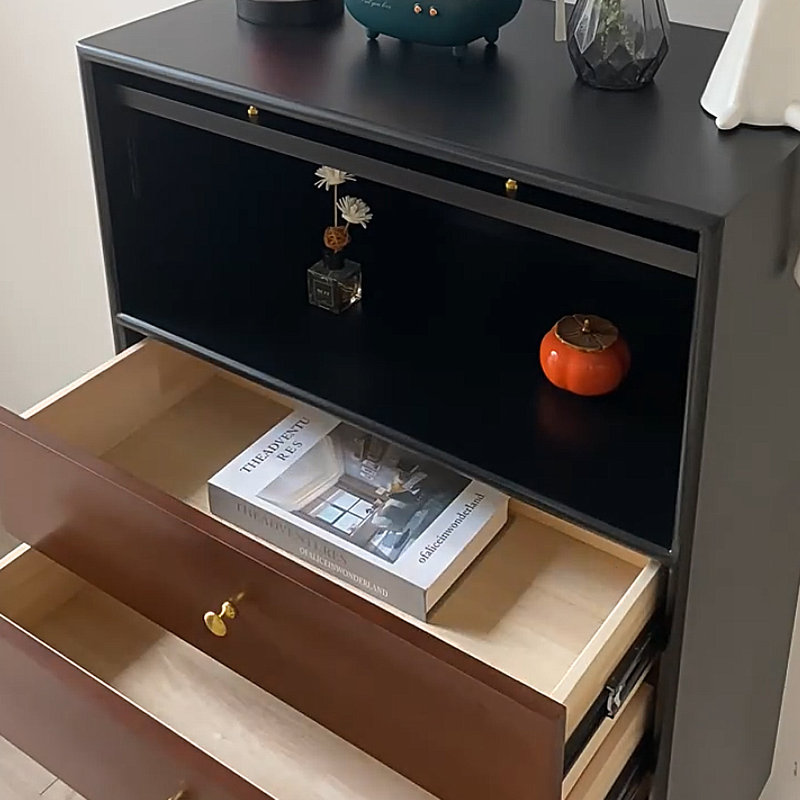 Medieval Style Simple Storage Cabinet Side Cabinet