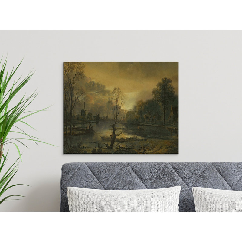 Hollingshead Wrapped Canvas Print Set, 24x18