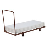 NPS Folding Table Dolly For Horizontal Storage, Up To 72", 1100lb Weight Cap.