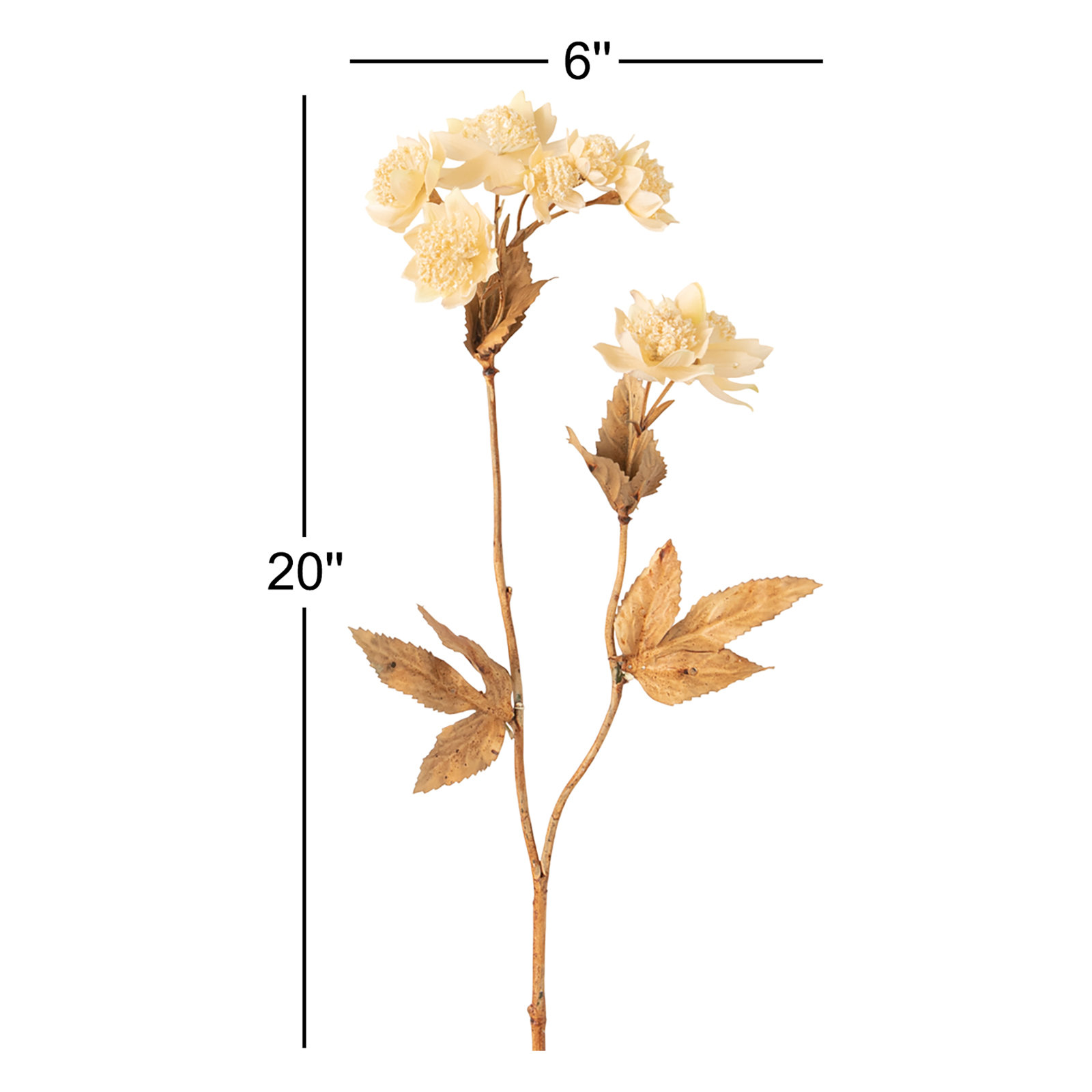 Nod To Nature Blossoming Dahlia Stem