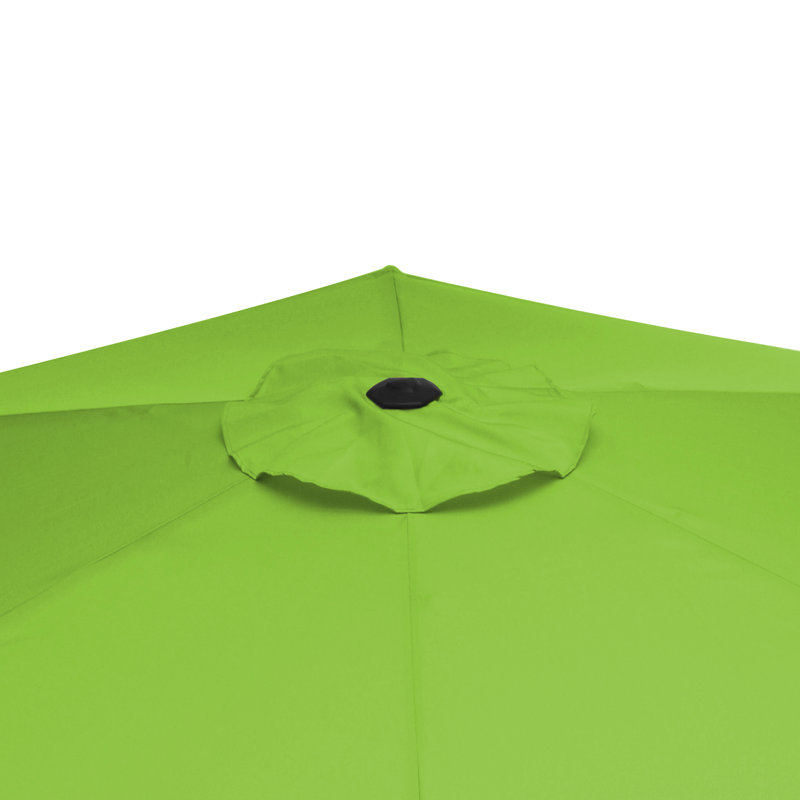 Parasol de marché inclinable 90 'Amaral, Vert pomme