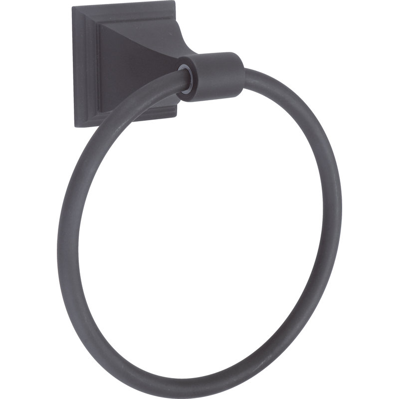 Anneau à serviettes carré, Matte Black